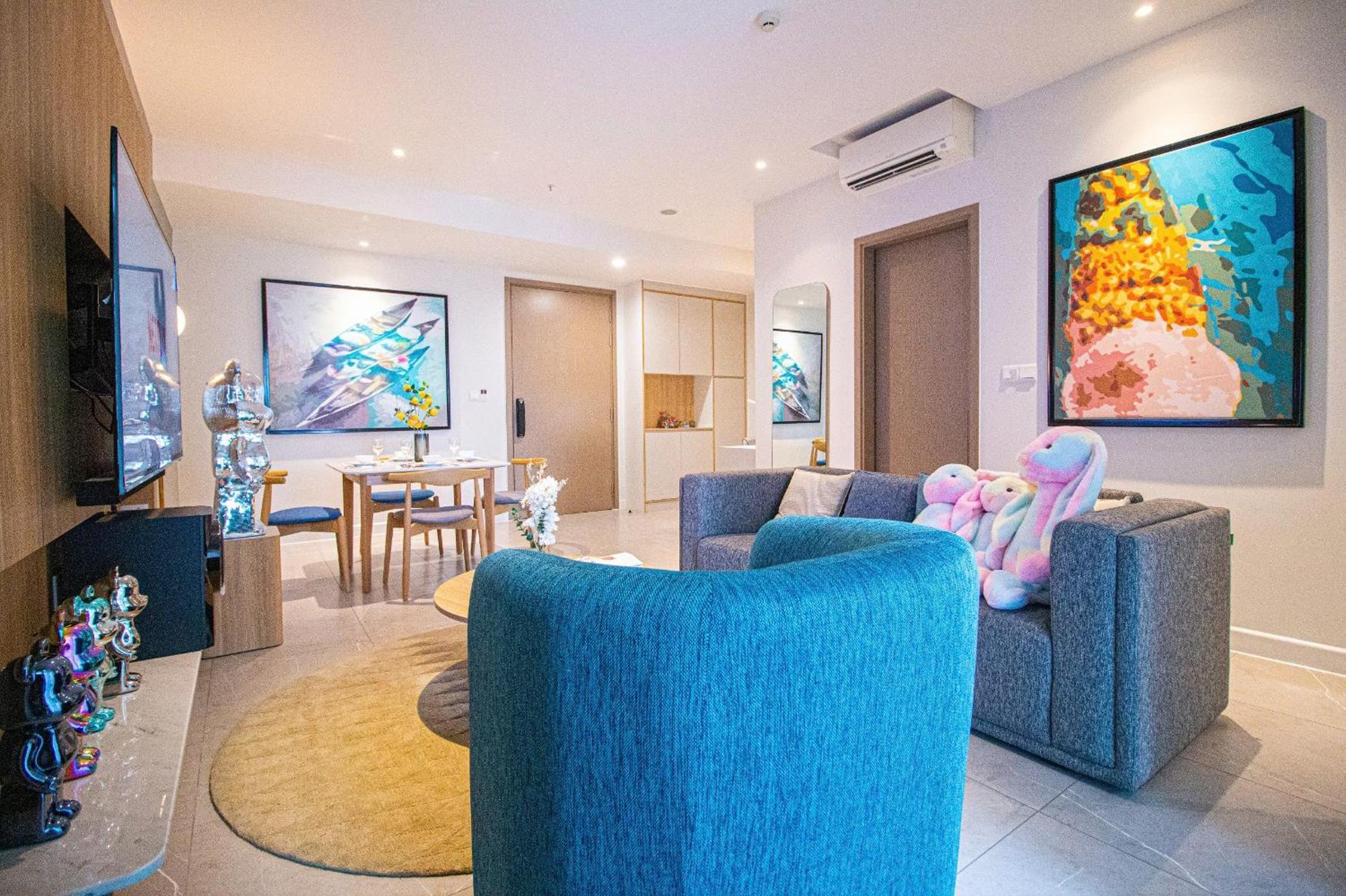Lusso Suites - D1Mension & Zenity Residence, Sg'S Heart Хошимин Экстерьер фото
